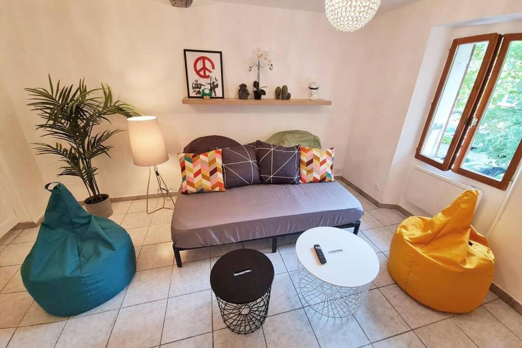 Gregbnb - T2 Design 42M2 - Toulon Est - Wifi Fibre - N5 외부 사진